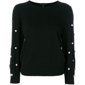 Marc Jacobs Pearl Embellished Sweater